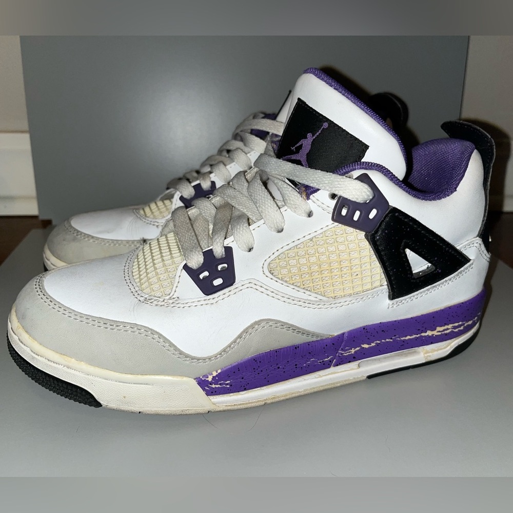 AIR JORDAN 4 RETRO GS 'ULTRAVIOLET'